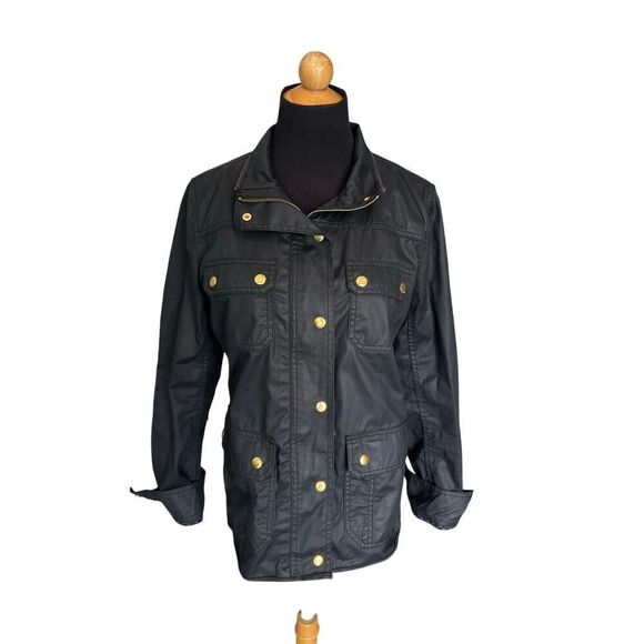 J CREW MILITARY RESIN WOMENS JACKET SIZE SMALL - Picture 6 of 8